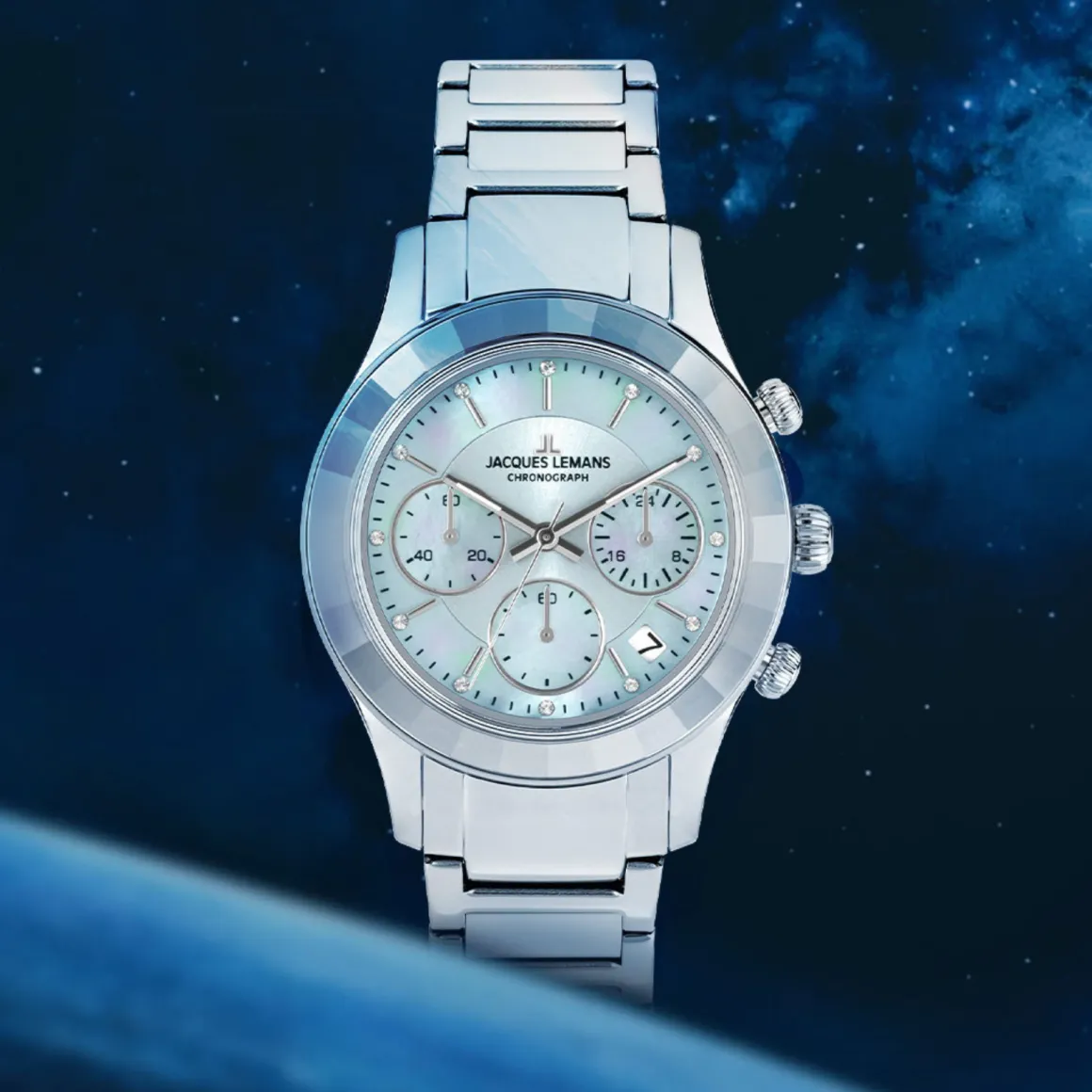 Jacques Lemans Venice 1-2151K Damenuhr Ø 38,0mm Clearance