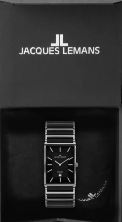 Jacques Lemans York 1-1593.1A Herrenuhr Ø 28x39mm New