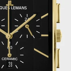 Jacques Lemans York 1-1900C Herrenuhr Ø 30x41mm New