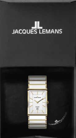 Jacques Lemans York 1-1593.1F Herrenuhr Ø 28x39mm New